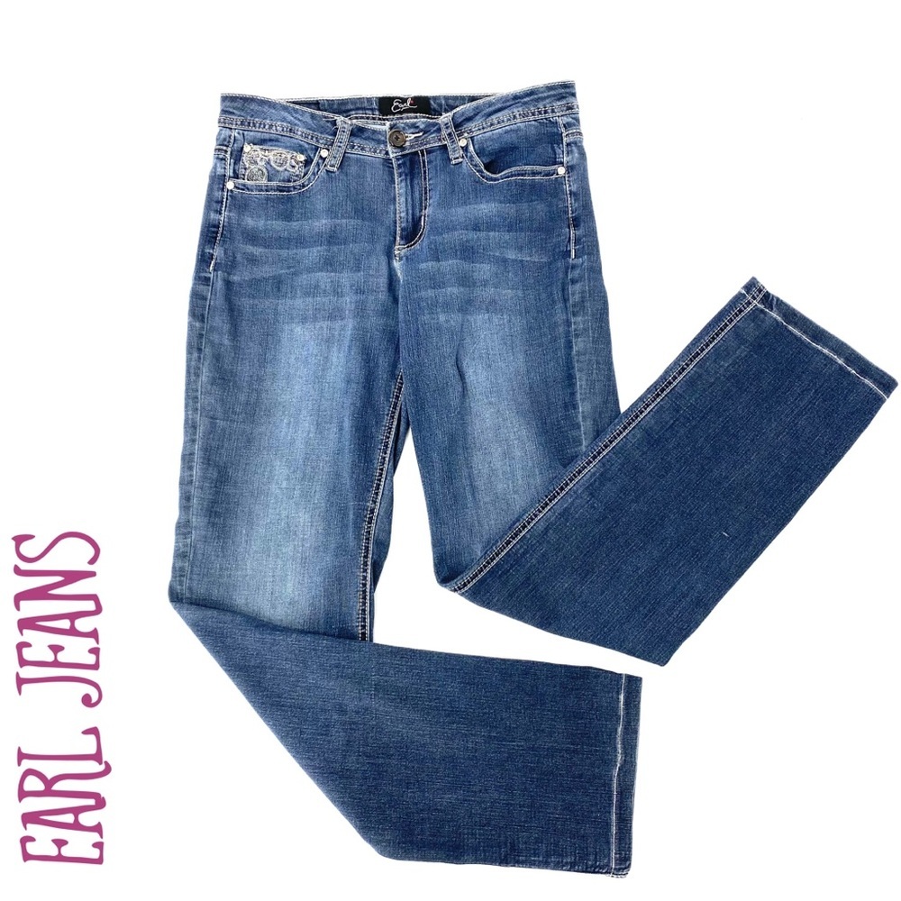 EARL JEANS Straight leg Jeans size 8